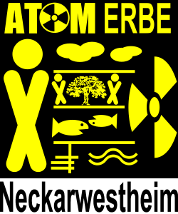 AtomErbe-Logo Das Logo der AG AtomErbe Neckarwestheim